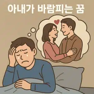 아내가 바람피는 꿈