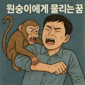 원숭이에게 물리는 꿈