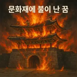 문화재에 불이 난 꿈