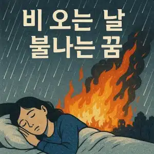 비 오는 날 불나는 꿈