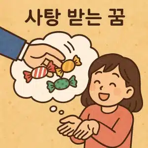 사탕 받는 꿈