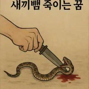 새끼뱀 죽이는 꿈
