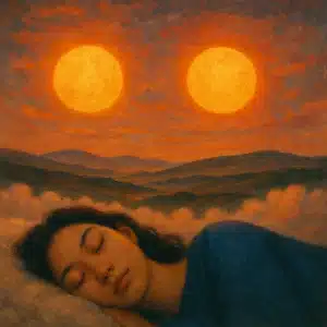 태양이 두 개 뜨는 꿈